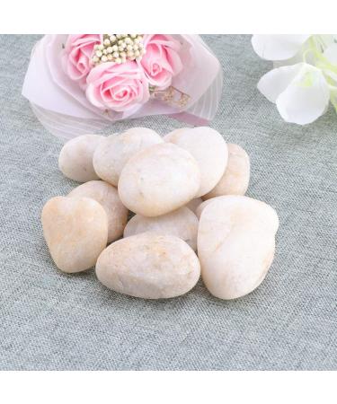 Hemoton DIY Crafts Painting Rocks - 500g White River Stones for Kids Art Supplies - Buy Online on GoSupps.com