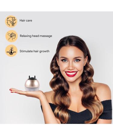 Rickmask Scalp Massage Brush | 2-in-1 Hair Applicator for Essential Oils & Treatments | International Shipping Available - Buy Online on GoSupps.com