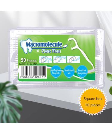 Pack of 250 Dental Floss Sticks - Disposable Toothpicks for Family Travel & Hotel - Unflavored Dental Care - Buy Online on GoSupps.com