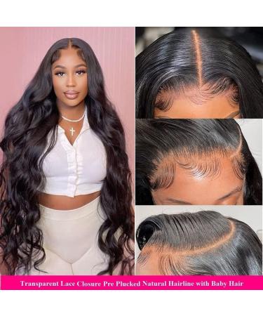 13X4 Frontal Hd Lace Frontal Closure Human Hair Body Wave Only Ear To Ear Closure Free Part Pre Plucked With Baby Hair 150% Density 12A Virgin Natural Black (20Inch 13X4 Body Wave Frontal) 20 inch 13X4BW-Natural Color - Buy Online on GoSupps.com
