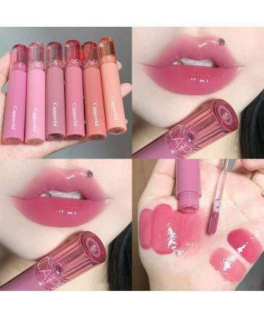 6 PCS Hydrating Lip Gloss & Tinted Lip Balm Set | Long-Lasting Waterproof Moisturizing Lipstick | International Shipping Available - Buy Online on GoSupps.com