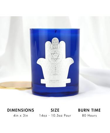 SAINT Refuah Sheleimah Scented Candle for Healing | Prayer Coin & Holy Oil | 80 Hour Clove & Rose Aromatherapy Special Edition - Buy Online on GoSupps.com