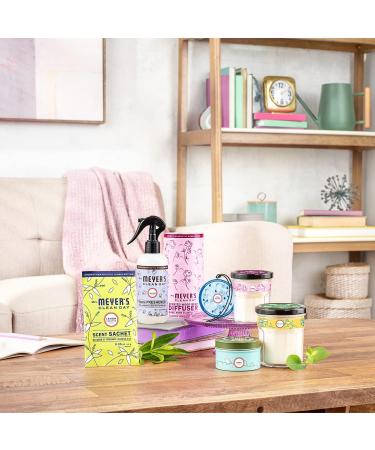 Mrs. Meyer's Clean Day Aromatherapy Candle - Soy Wax 35 Hour Burn Rain Water Scent 7.2 oz - International Shipping Available - Buy Online on GoSupps.com