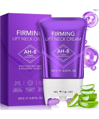 Uocasi AH8 Neck Firming Cream Firm TightLift Neck Cream with 360 Roller MassageReduce Wrinkles Fine Lines and Double ChinFirm and Lift Sagging SkinHydration Skin Tightening Cream120g - Buy Online on GoSupps.com
