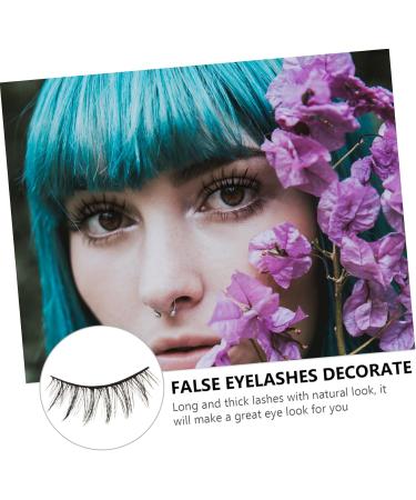 FRCOLOR 5 Pairs False Eyelashes Eyelash Handmade Eyelashes makeup eyelashes Faux Dramatic Eyelashes elf eyelashes False Eye Lashes artificial eyelashes artificial fiber slim 3d tool - Buy Online on GoSupps.com