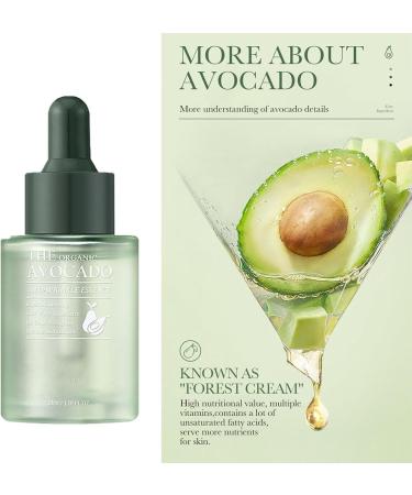 Saoore Organic Avocado Anti-Wrinkle Serum Moisturizing and Hydrating Organic Avocado Anti-Wrinkle Essence Saoore Anti-Aging Serum Fades Wrinkles Repairs and Nourishes (1 pcs) - Buy Online on GoSupps.com