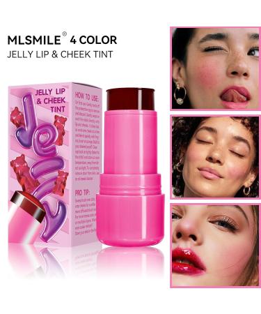 Multi-Use Jelly Tint & Blush Stick - Shocking Pink | Sheer Cheek & Lip Stain | Cooling Water Gloss for 1 000+ Swipes - International Shipping - Buy Online on GoSupps.com