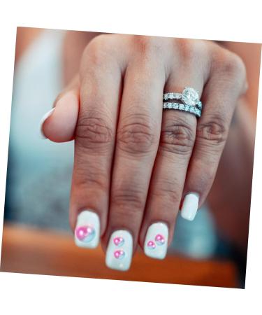 FOMIYES 1 Box Plum Blossom Nail Art Accessories Nail Decor Charm Nail Decoration Charm Nail Charms Nail Art Charms Plastic Purple Plum Bossom Pearl 10.30X10.30X2.50CM Purple - Buy Online on GoSupps.com