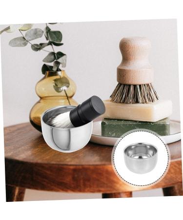 Buy Hapinary Bartbrush Bowl - Premium Shaving Soap Bowl & Cup for Men | Portable Aluminum Shaving Tool & Accessories - Buy Online on GoSupps.com