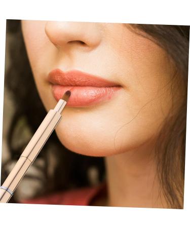 Buy Housoutil Portable Smudge Stick & Tricolor Lip Brush - Golden Makeup Tool for Perfect Lip Application - International Shipping Available - Buy Online on GoSupps.com