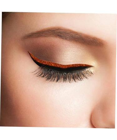 Healeved 72 Pairs Glitter Eyeliner Eye Makeup Stickers Invisible Eye Line Strips Double-sided Tape Instant 1 count (Pack of 1) Assorted Colorx2pcs - Buy Online on GoSupps.com