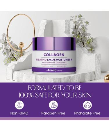 Collagen Daily Face Moisturizer - Anti-Aging & Hydration Cream Cruelty-Free Korean Skin Care for All Skin Types - 1.69 Fl. oz - Buy Online on GoSupps.com