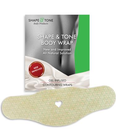 Shape and Tone Moisturizing Body Wrap - New and Improved All Natural Body Applicator (5 WRAPS)
