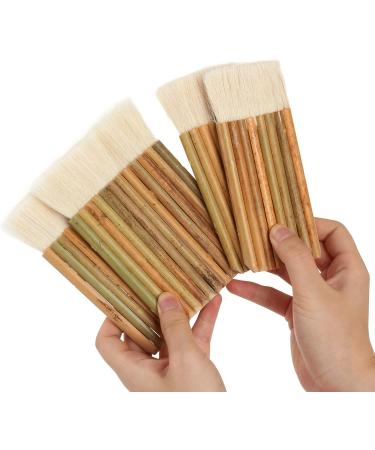 Hake Brush Set for Watercolor Art - 8Pack Hake Blender Brushes with Sheep Hair for Pottery & Painting - Buy Online on GoSupps.com