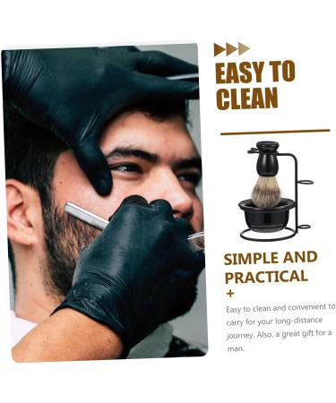 PopetPop Bart-Set Razor Kit - Stainless Steel Shaving Brush Bowl & Holder for Men | Premium Shaving Care Products - Buy Online on GoSupps.com