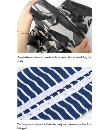 Dog Surgery Recovery Suit | Medical Pet Shirt for Dogs & Cats | After Surgery Onesie in Camouflage (S) - Buy Online on GoSupps.com