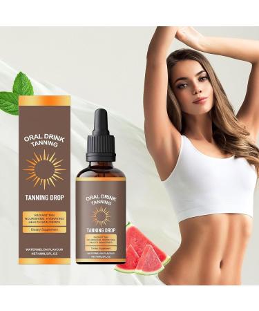  Yabauuop Tanning Drops | 60ml | Gradually Nourishing Moisturizing Tanning Drops for Face & Body for Inside & Body - Buy Online on GoSupps.com