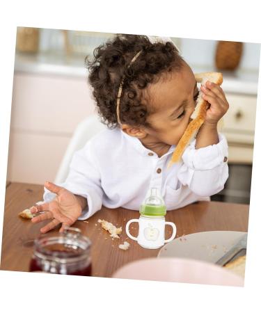 Toyvian 2pcs Silicone Bottle Cover Feeding Bottle Handles Supplies Feeding Bottle Holder Anti-Slip Bottle Sleeve Bottle Protection Cover White Portable Feeder Whitex2pcs 12X7X2.5CMx2pcs - Buy Online on GoSupps.com