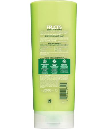 Garnier Fructis Pure Clean Zero Silicone Fortifying Conditioner for Normal to Oily Hair with Citrus Extract 621mL 621 ml (Pack of 1) Conditioner - Buy Online on GoSupps.com