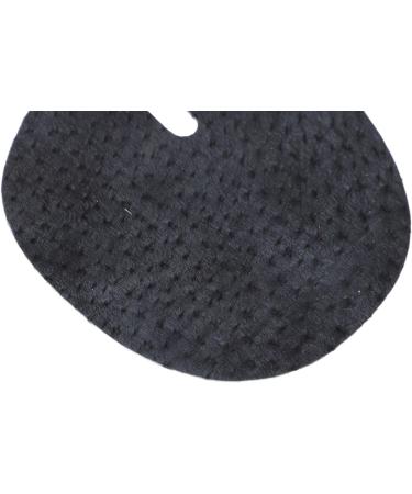 Premium Leather Flip Flops with Self-Adhesive Forefoot Pad - Prevent Skin Abrasion & Enhance Comfort (Black) | International Shipping Available - Buy Online on GoSupps.com
