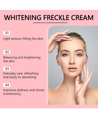  homomdy Whitening cream for freckles anti-pigmentation face cream eliminates age spots brown spots wrinkles and blemishes improves dull complexion. (2 pcs) - Buy Online on GoSupps.com