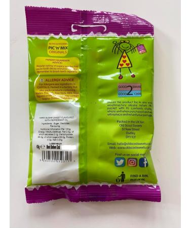 Old Scool Sweets Mint Imperials Vegan 60g Vegan Mint Imperials 60g - Buy Online on GoSupps.com