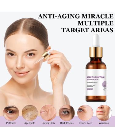 Venature Bakuchiol Retinol Rejuvenation Serum - Anti-Aging Face Serum with Retinol & Vitamin for Wrinkles (2Pcs) - Korean Skincare - Buy Online on GoSupps.com