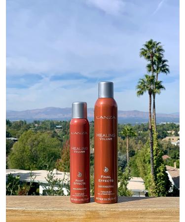 L'ANZA Healing Volume Final Effects Hair Spray - Strong Hold for Shine, Volume & Thickness - Bamboo Bodifying Complex & Keratin - 10.6 Fl Oz - Buy Online on GoSupps.com