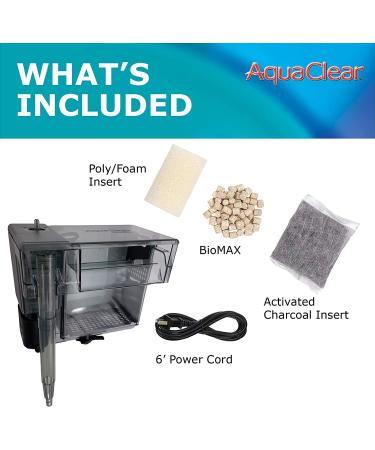 AquaClear 50 Gallon Fish Tank Filter - Ideal for 20 to 50 Gallon Tanks - Buy Online on GoSupps.com