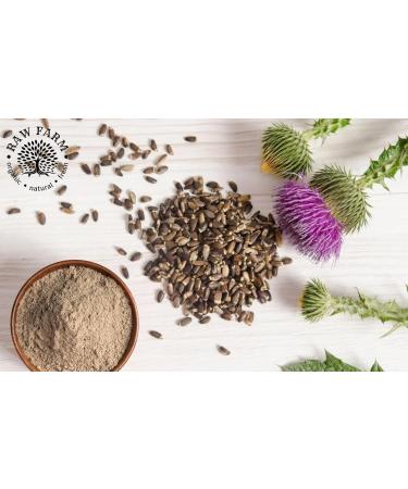 1 kg of milk thistle seed flour Cold-milled non-GMO gluten-free dehydrated Raw farm - Buy Online on GoSupps.com