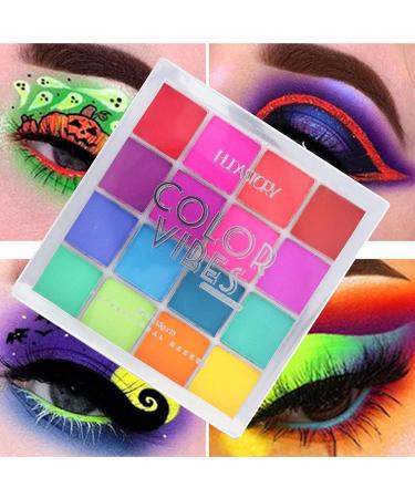 High Pigmented Shades | Non-Irritating High Pigmented Eye Shades with 16 Colors - Women Face Makeups for Home Gathering Working Shopping Dating Traveling Xiaguang - Buy Online on GoSupps.com
