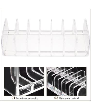 FOMIYES 5pcs Eye Shadow Storage Box Clear Makeup Case Cosmetic Organizer Vanity Holder Acrylic Shell - Buy Online on GoSupps.com