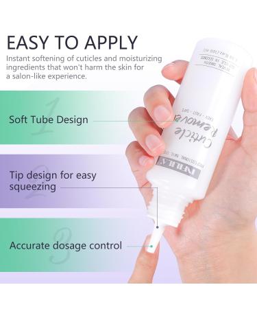 NXJ INFILILA Cuticle Remover 100ml - Instant Cuticle Softener Gel for Hand & Foot Care | Professional Nail Care & Gifts for Women - Buy Online on GoSupps.com