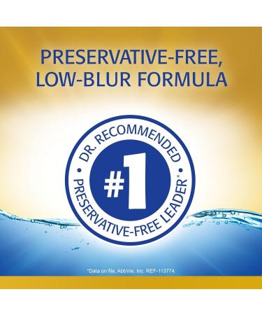 Buy Refresh Optive Mega 3 Preservative Free Eye Drops - 30 Count (Pack of 4) | Fast International Shipping - Buy Online on GoSupps.com