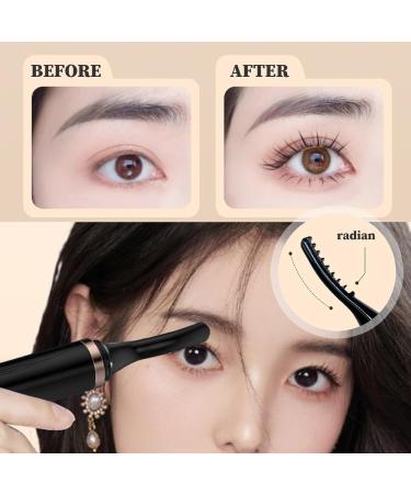 Heated Eyelash Curler 4 Heating Levels Electric Eyelash Curler Eyelash Curlers With Comb and LED Display USB Rechargeable 5 Min Auto Off Lash Curler Gifts for Her Eyelash Curlers - Buy Online on GoSupps.com