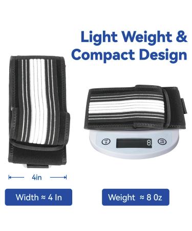 INDEEMAX Sacroiliac Joint Hip Belt - Pain Relief Brace for Sciatica & Lower Back Support (XL-XXL) - Universal Fit for Men & Women - Black - Buy Online on GoSupps.com