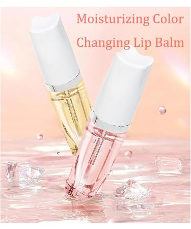 SHEMINES HANJILIAN Color Changing Moisturizing Lip Balm Beautyfeb Color Changing Lip Plumping Essence Oil Long Lasting Non-Sticky Lip Moisturizer - Buy Online on GoSupps.com