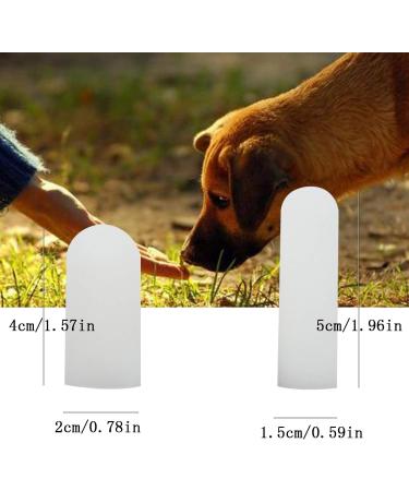 Buy 12 Silicone Gel Finger Protectors - Fingertip Cots for Cracked Skin & Nail Protection - International Shipping Available - Buy Online on GoSupps.com