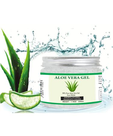 Aloe Vera Gel & Coconut Oil Pulling Mouthwash Bundle | 100% Pure Aloe Vera for Skin Face & Hair Hydration + Alcohol-Free Coconut Oil Mouthwash for Fresh Breath & Oral Care (7.76 oz + 6.7 fl. oz) - Buy Online on GoSupps.com