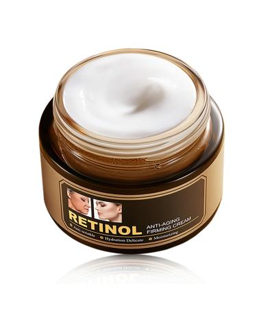 Retinol Face Cream - Anti Aging Face Cream - Anti Wrinkle Face Cream - Skin Lightening Cream - Dark Spot Remover - Day & Night Cream for All Skin Types - Brightening Moisturising Smoothing