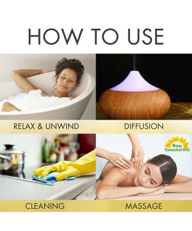 Orange (Sweet) Essential Oil - 4oz | Pure Sun Essential Oils | 100% Natural & Therapeutic Grade - Buy Online on GoSupps.com