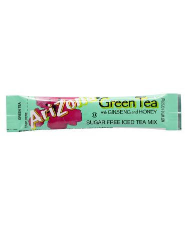 AriZona Green Tea with Ginseng Iced Tea Stix Sugar Free 30ct - Low Calorie Drink Powder Packets - Refreshing Iced Tea Beverage - Just Add Water - Buy Online on GoSupps.com