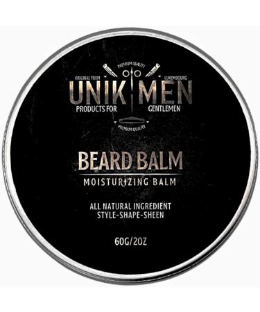 Unik Men Baume Barbe 60g avec Huile de Jojoba Beurre de Karit et Vitamine E Hydratant et Protecteur - Buy Online on GoSupps.com
