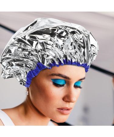 jojofuny Lot de 3 Bonnets de Coloration lastiques pour Cheveux Bonnets Chauffants en Aluminium 30 CM Casquettes Salon de Coiffure Maintien Temp rature Constante Soin Couleur Al atoire - Buy Online on GoSupps.com