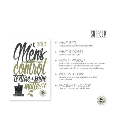 Surface Hair Men Dry Wax - Meltable Wax for Firm & Sculpted Hairstyles | 2 oz | International Shipping - Buy Online on GoSupps.com