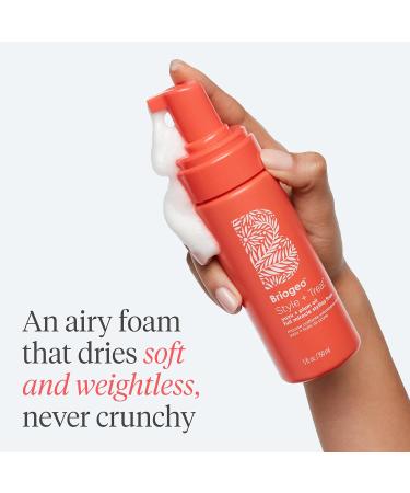 Briogeo Style + Treat Yuzu + Plum Oil Full Miracle Styling Foam Control Frizz Heat Protection Enhance Wavy Hair Volumized Hair Blowout Add Texture to All Hair Types Vegan Cruelty-Free 5 fl oz - Buy Online on GoSupps.com