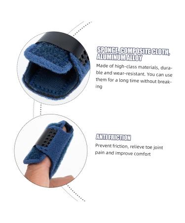Healifty Finger Splints Set - Thumb Toe Strap Bandage Tape Holder, Herringbone Sponge Composite Cloth, Aluminum Alloy - Ideal for Broken Toe - Buy Online on GoSupps.com