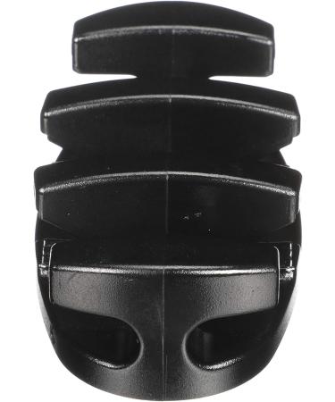 Attwood 11926-7 Zig-Zag Cleats 3 Nylon Black - Pair, for 3/8 Rope - Drilled for 2 Fasteners - Buy Online on GoSupps.com