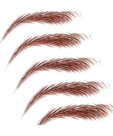 VALICLUD Autocollants pour Sourcils Authentiques 5 Pi ces Taille Standard Transfert L'eau Imperm able pour Maquillage F minin pilation et Mise Couleur Marron Kit de Tatouage - Buy Online on GoSupps.com