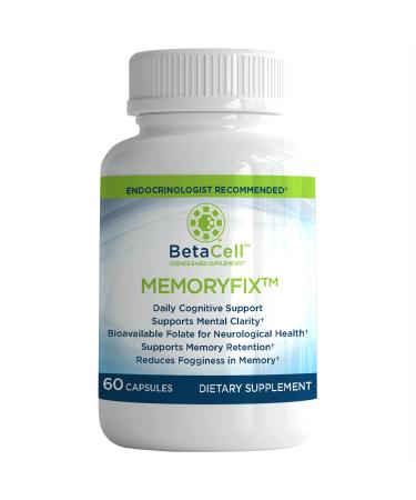 Memoryfix Brain Supplement - Sarboxy Nootropics Brain Support Supplement - 60 Brain Booster Focus Supplement Capsules - Focus Memory Boost No Brain Fog Brain Health - N Acetyl Cysteine C3 Reduct - Buy Online on GoSupps.com